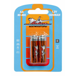 Батарейки AA HR6 аккумулятор Ni-Mh 1300 mAh 2шт. AirLine AA-13-02