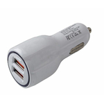 USB автомобильное зарядное устройство AVS 2 порта UC-123 Quick Charge (2, 4А)
