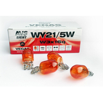 Лампа AVS Vegas 12V. WY21/5W "orange" (W3x16q) BOX (10 шт.)