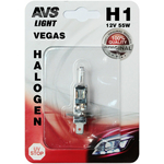 Лампа галогенная AVS Vegas в блистере H1.12V.55W (1 шт.)