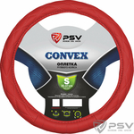 Оплётка на руль PSV CONVEX (Красный) S