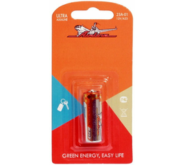 Батарейка A23 12V для брелоков сигнализаций щелочная 1 шт. AirLine 23A-01