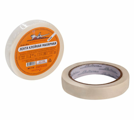 Лента клейкая малярная (скотч), 19 мм*30 м, белая AirLine AAT-P-02