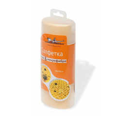 Салфетка из замши и микрофибры в тубе (45*46 см) AirLine AB-C-01