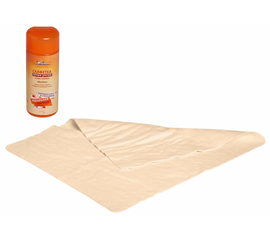 Салфетка замша ультра синтетическая ULTRA CHAMOIS (40*32 см) AirLine AB-C-03