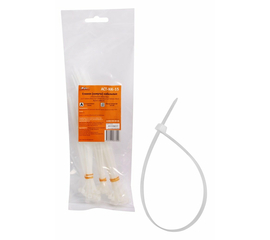 Стяжки (хомуты) кабельные, пластиковые, набор 60шт. (2, 5*100мм-20шт/3, 6*150мм-20шт/3, 6*200мм-20шт) AirLine ACT-NK-15