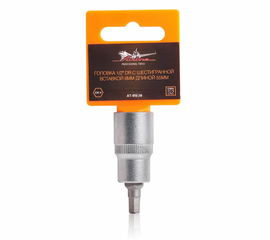 Головка 1/2" DR с шестигранной вставкой 6мм длиной 55мм AirLine AT-BS-38