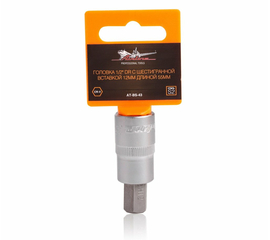 Головка 1/2" DR с шестигранной вставкой 12мм длиной 55мм AirLine AT-BS-43