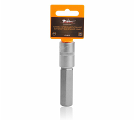 Головка 1/2" DR с шестигранной вставкой 19мм длиной 100мм AirLine AT-BS-57