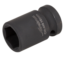 Головка ударная торцевая 1/2" DR шестигранная 16мм AirLine AT-IS12-09