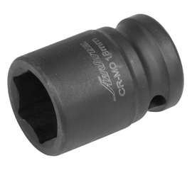 Головка ударная торцевая 1/2" DR шестигранная 18мм AirLine AT-IS12-11