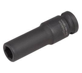 Головка ударная торцевая 1/2" DR шестигранная удлинённая 12мм AirLine AT-IS12-24