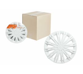 Колпаки колесные 15" "Скай", белый, компл. 2 шт. AirLine AWCC-15-12