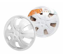 Колпаки колесные 16" "Бест", передние на Газель, белый, компл. 2 шт. AirLine AWCC-16-09