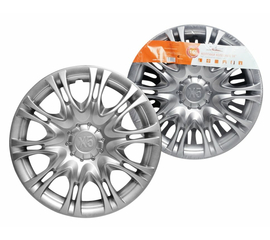 Колпаки колесные 16" "Х5", серебристый, компл. 2 шт. AirLine AWCC-16-10