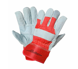 Перчатки спилковые, комбинированные EXPERT (защитные от механических повреждений ) AirLine AWG-S-07