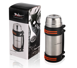 Термос с ручкой 1, 5 л., нержавеющая сталь, цвет металлик AirLine IT-07