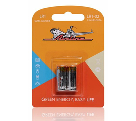 Батарейка LR1/910A щелочная 2 шт. AirLine LR1-02