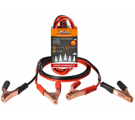 Провода прикуривания 200А (2м, 12В) (серия STANDARD) AirLine SA-200-08S