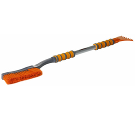 Щетка от снега и льда с эрг-ной рукояткой и мягкой щетиной (90 см) AirLine AB-R-04