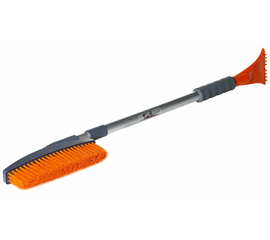 Щетка от снега и льда с телескоп.рукояткой и мягкой щетиной (113 см) AirLine AB-R-06