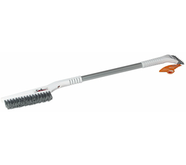 Щетка от снега и льда с плоской телескоп.рукояткой с мягкой распушённой щетиной (88 см) AirLine AB-R-10R
