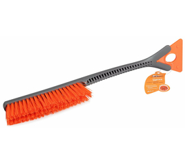 Щетка от снега и льда с мягкой щетиной (52 см) + съемный скребок AirLine AB-R-11