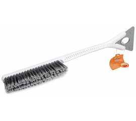 Щетка от снега и льда с мягкой распушённой щетиной (52 см) + съемный скребок AirLine AB-R-11R