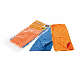 Набор салфеток из микрофибры, синяя и оранжевая (2 шт., 30*30 см) AirLine AB-V-01