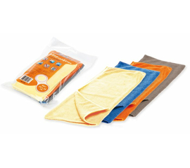 Набор салфеток "прямоугольники" из микрофибры (8 шт., 20*20 см) AirLine AB-V-04