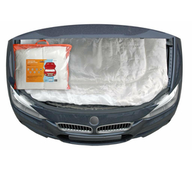 Утеплитель для двигателя,стеклоткань,цвет белый,130*90см AirLine ACC-01