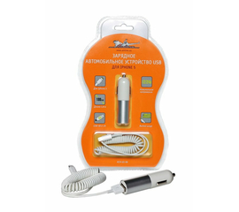 Зарядное устройство автомобильное USB для IPhone 5, 6 AirLine ACH-UI-06