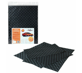 Коврики автомобильные влаговпитывающие 50*38см-2шт.+25*38см-2шт AirLine ACM-LA-02