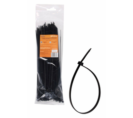 Стяжки (хомуты) кабельные 3,6*250 мм, пластиковые, черные, 100 шт. AirLine ACT-N-24