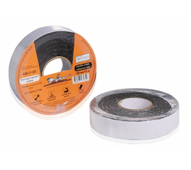 Лента двусторонняя клейкая, 20 мм*5 м, вспененная основа, черная AirLine ADS-F-03