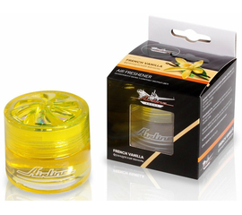 Ароматизатор банка "Галактика" ваниль (желтый цвет) AirLine AF-A01-VA