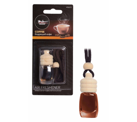 Ароматизатор подвесной "Бутылочка" бодрящий кофе AirLine AFBU075