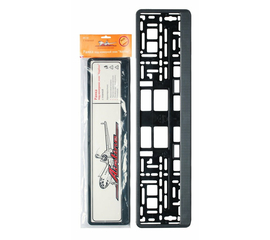 Рамка под номерной знак "Карбон" AirLine AFC-03