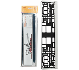 Рамка под номерной знак "Хром" AirLine AFC-07