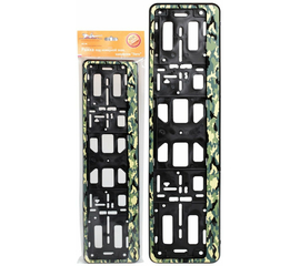 Рамка под номерной знак, камуфляж "Лето" AirLine AFC-09