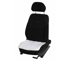 Накидка (подушка) из искусственного меха на сиденье, белая с коротким ворсом, 1 шт. AirLine AFC-A-01