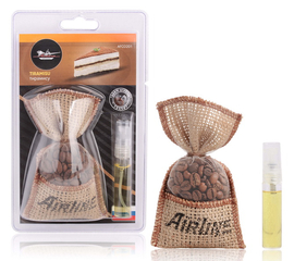 Ароматизатор "Кофе в мешочке со спреем" тирамису AirLine AFCO201