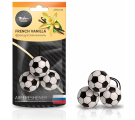 Ароматизатор подвесной "Футбол" французская ваниль AirLine AFFO128