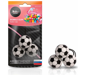 Ароматизатор подвесной "Футбол" бабл гам AirLine AFFO129