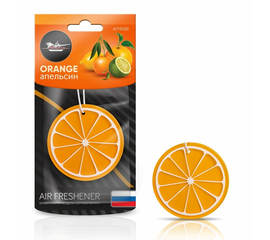 Ароматизатор подвесной пластик "Сочный фрукт" апельсин AirLine AFFR088