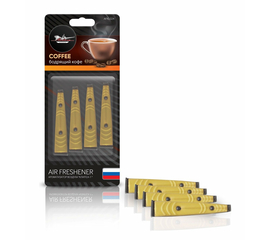 Ароматизатор в дефлектор "Клипса-1" бодрящий кофе AirLine AFKL024