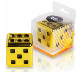 Ароматизатор на панель "Куб" итальянский лимон AirLine AFKU039