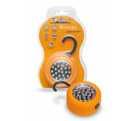 Фонарь рабочий свет с крюком и магнитом LEDx24 AirLine AFL-24W-09