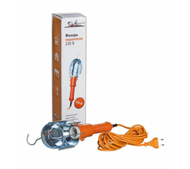 Фонарь переноска 220В, провод 10 м AirLine AFL-WL-16