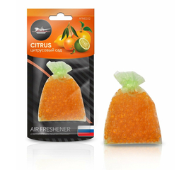 Ароматизатор подвесной "Мешочек с гранулами" цитрусовый сад AirLine AFME032